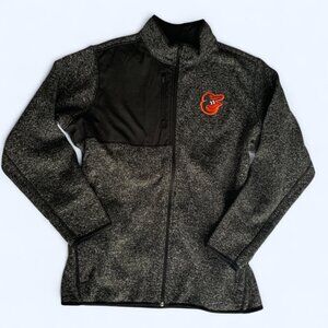 Antigua Apparel Men's Grey and Black Jacket